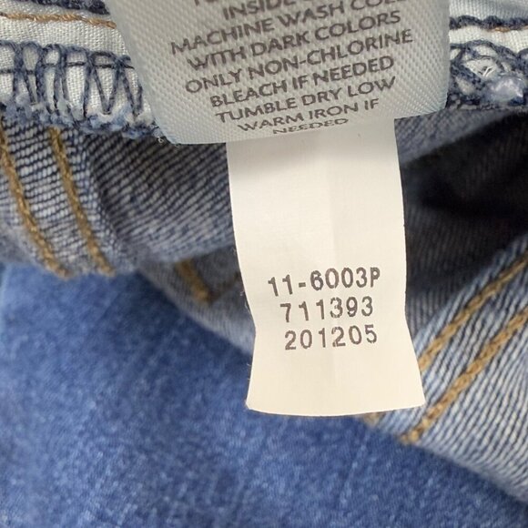 J.Jill Jeans Womens 6P Petite Medium Wash Skinny Ankle Mid-Rise Stretch Denim - Picture 12 of 12